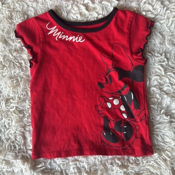 Disney’s Minnie Mouse Long Sleeve & Short Sleeve Bundle Set Size 4T - Picture 2 of 5